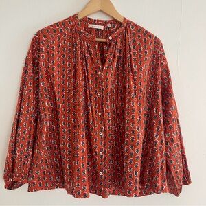 DOEN Jane Blouse Calico Bloom
